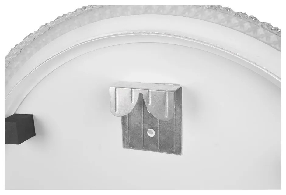 Стенно огледало със светлина ø 60 cm Yuna – Mirrors and More