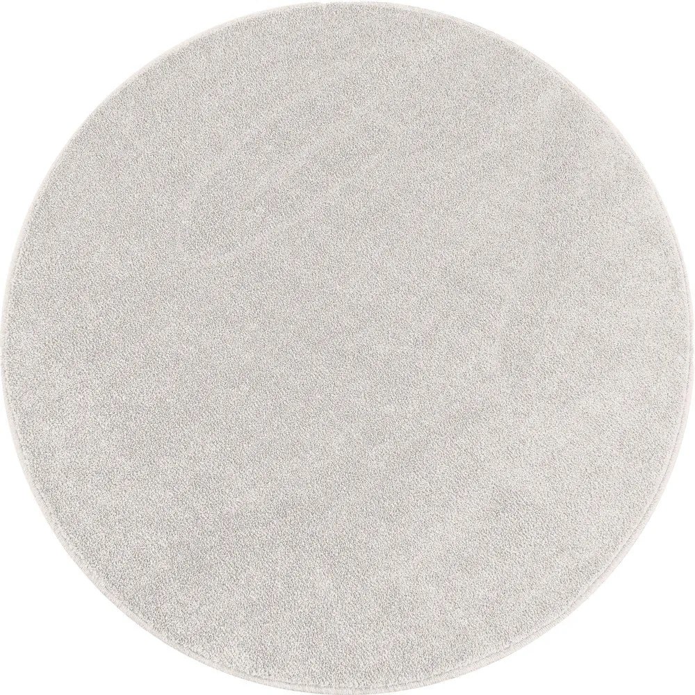 Сиво-кремав кръгъл килим ø 160 cm Ata – Ayyildiz Carpets