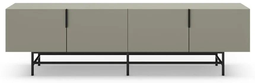 Зелено-сива маса за телевизор 200x54,5 cm Eldia – Marckeric