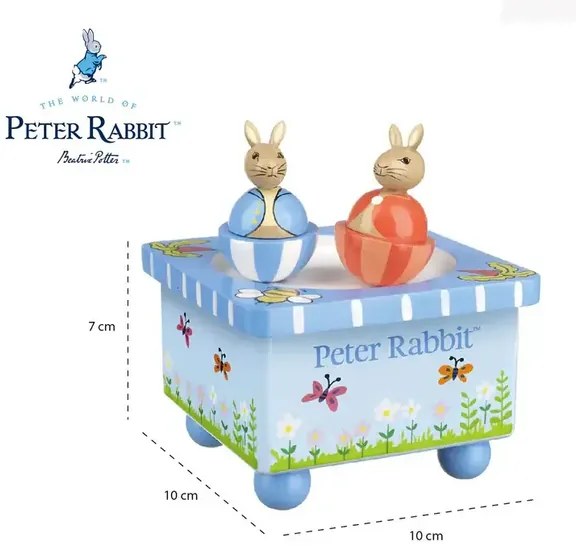 Музикална кутия „Brahms Lullaby“ - Peter Rabbit™