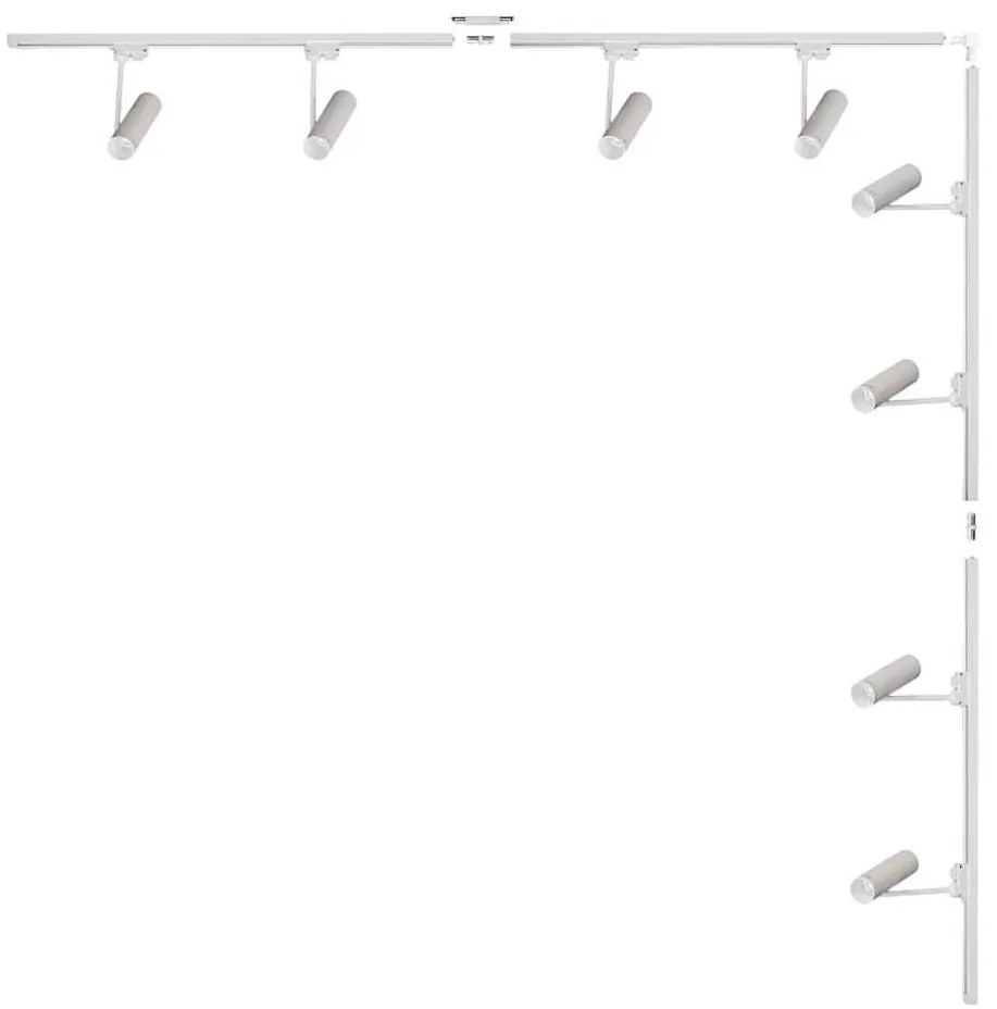 Zuma Line 3587 - Точково осветително тяло за релсова система LISA 8xGU10/35W/230V бяло