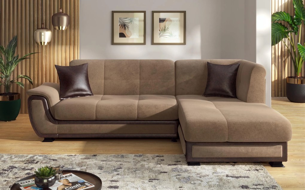 Разтегателен ъглов диван + клик-клак механизъм Принцес S II