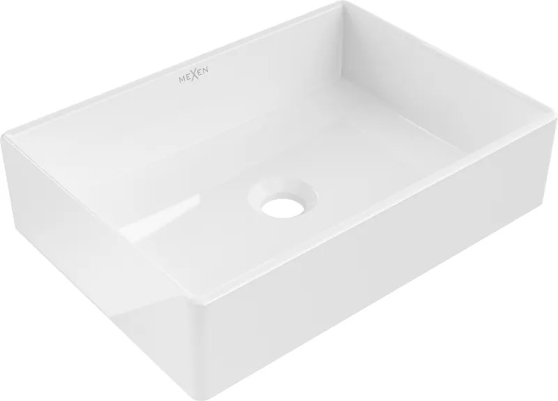 Mexen Goya мивка върху плот 45 x 32 см, бяла - 22184500