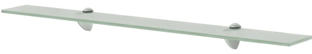 3051515 vidaXL Подвижни рафтове, 2 бр, стъкло, 80x10 см, 8 мм