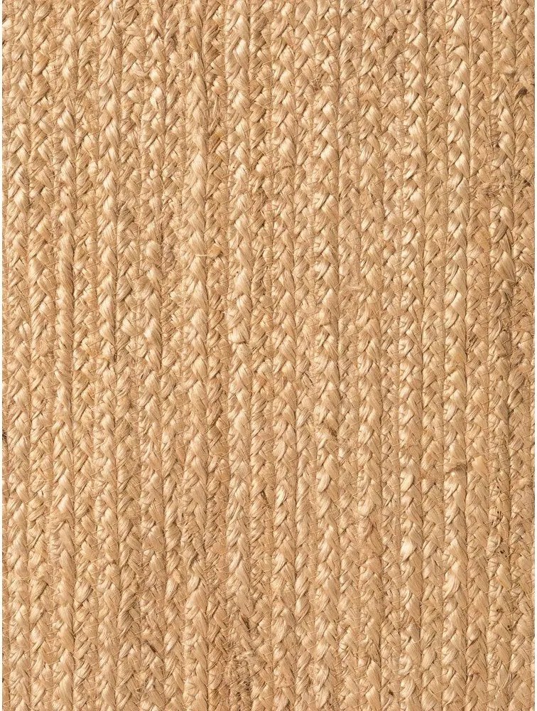 Двустранен ръчно изработен ютен килим в естествен цвят 160x230 cm Braided – Hanse Home