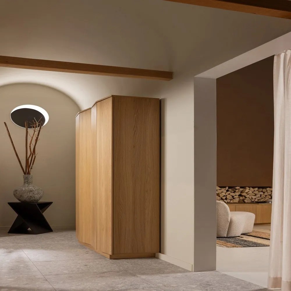 Странична масичка от масивна акация 41x41 cm Ikem – WOOOD