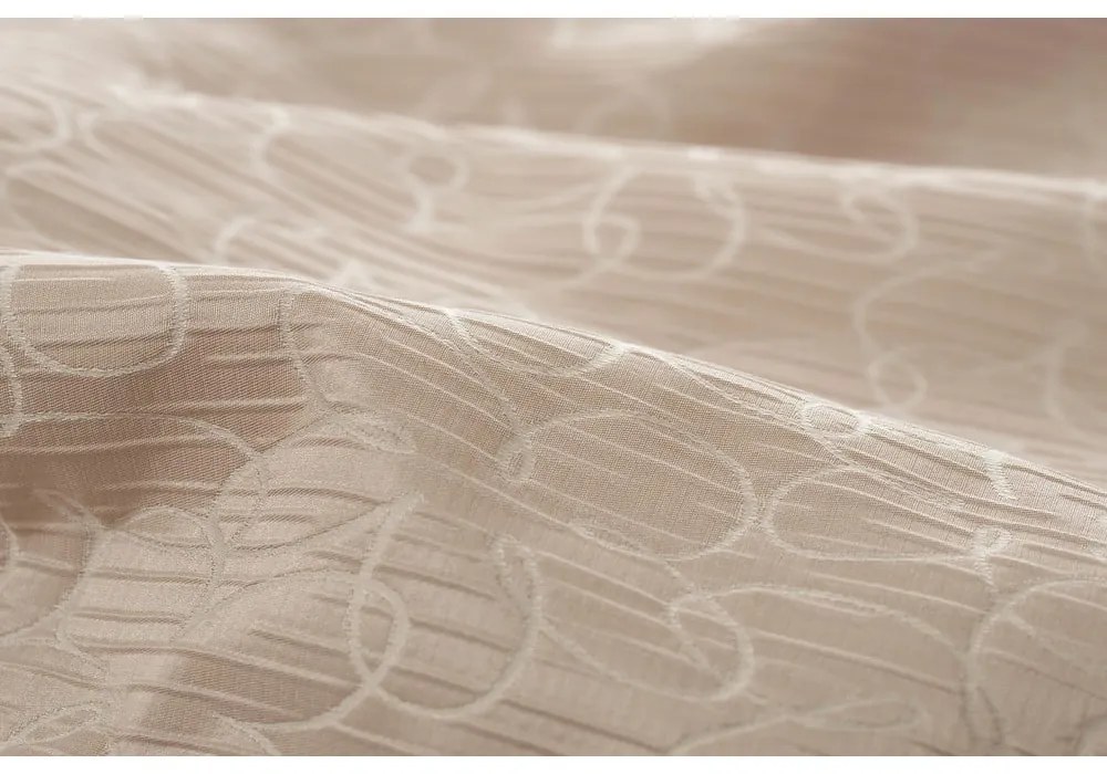 Бежова завеса 140x160 cm Florette - Mendola Fabrics