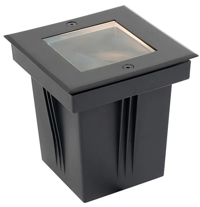 Интелигентен градински прожектор черен регулируем IP65 вкл. WiFi GU10 50mm - Oneon