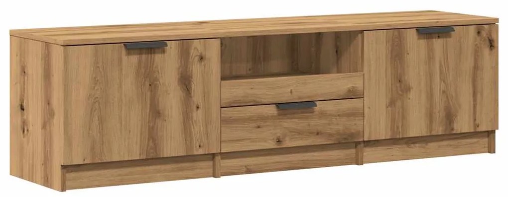 856851 vidaXL ТВ шкаф, дъб артизан, 140x35x40 см, инженерно дърво