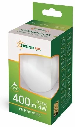 Крушка LED E-27 4W 230V COG WW WOJ+14074