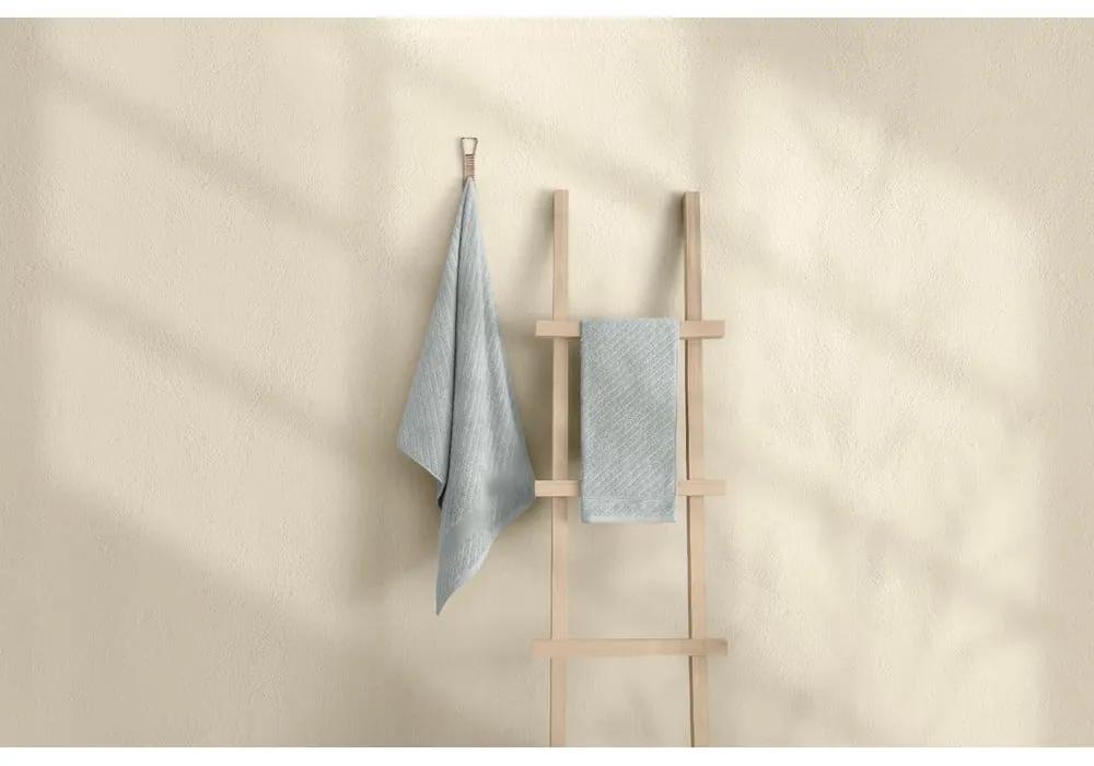 Светлосиня памучна кърпа и хавлия за баня в комплект от 2 броя - Foutastic