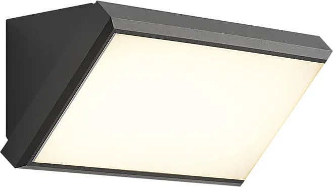 Модерна външна стенна лампа тъмно сива с LED IP65 - Marek