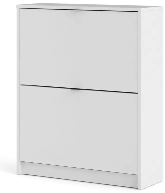 Бяла накланяща се стойка за обувки Shoes – Tvilum