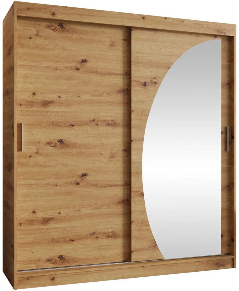 Гардероб Wika плъзгащ-Артисан-Дължина: 180 см