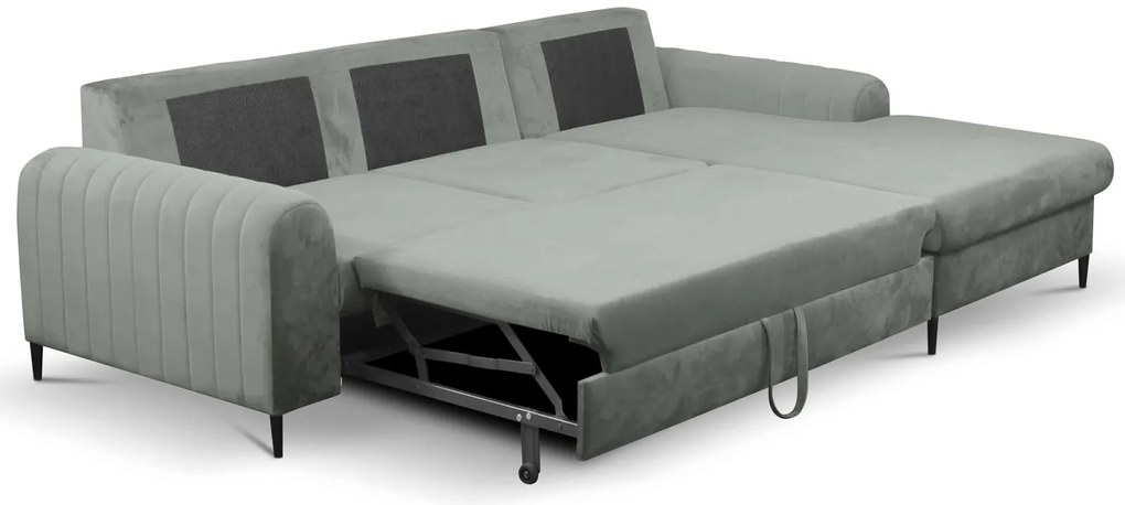 Ъглов диван Monte-Сив