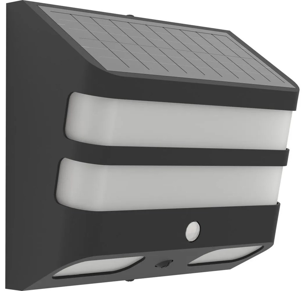 Eglo 901084-LED Соларен стенен LED сензор STIAPPA 6,5W/3,7V IP44