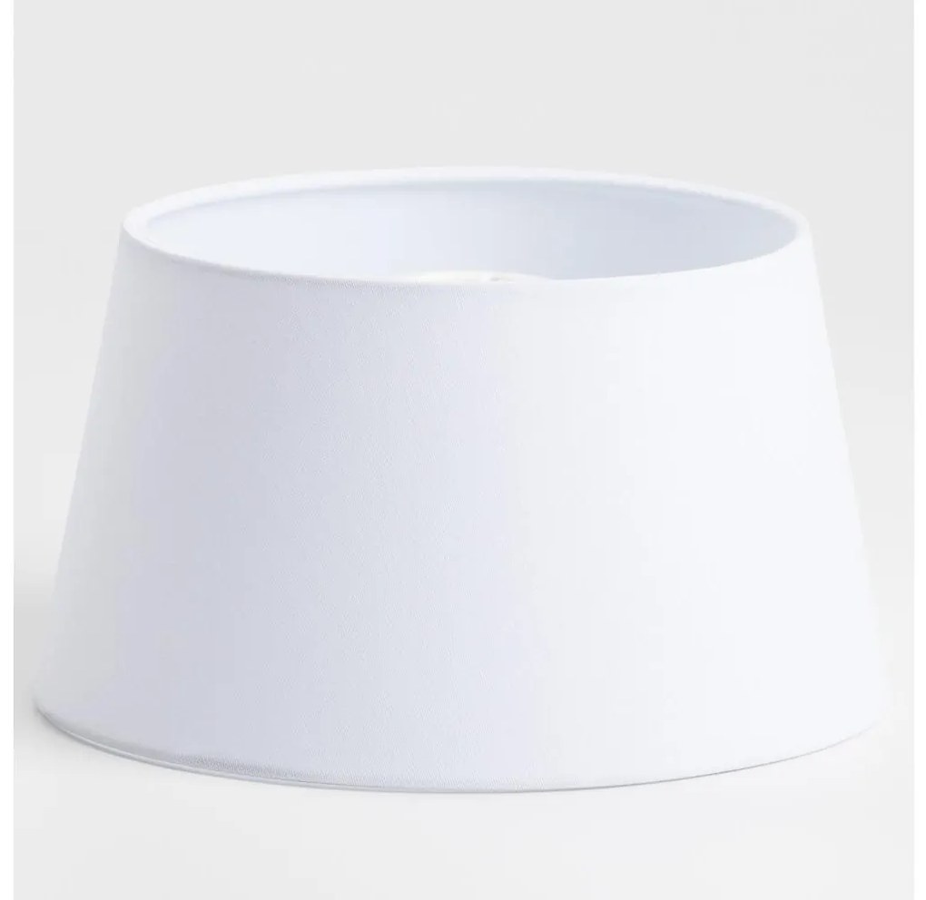Универсален абажур KERIA, Ø 30 см, бял