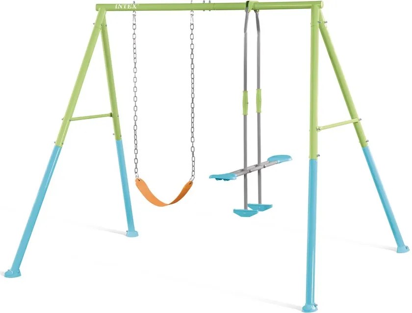 Детска сглобяема люлка Intex, 2в1 , 251x211x524 cm