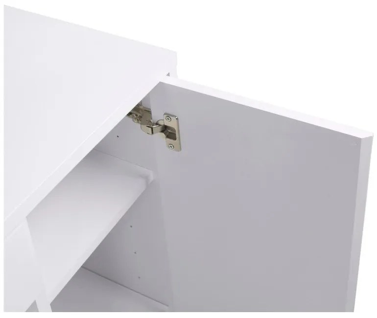 Бяла работна маса Prado - TemaHome