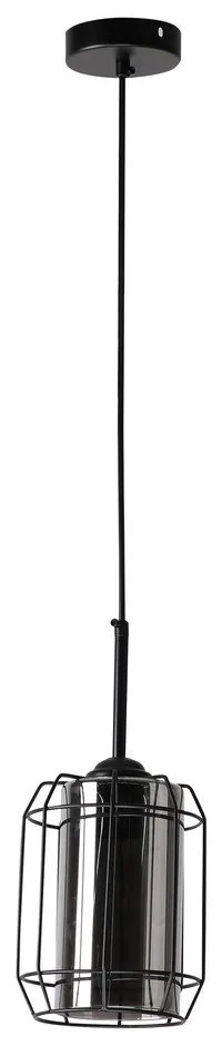 Черно висящо осветително тяло ø 15 cm Jonera - Candellux Lighting