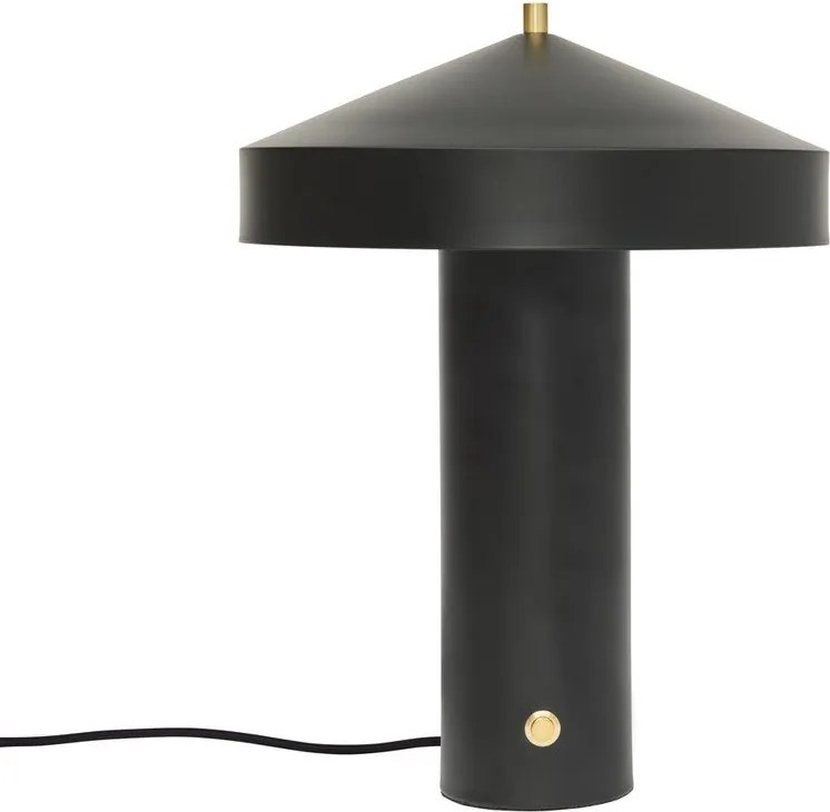 Черна метална настолна лампа (височина 41 cm) Hatto – OYOY Living Design