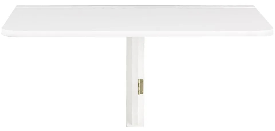 Бяла сгъваема маса за стена , 56 x 80 cm Trento - Støraa