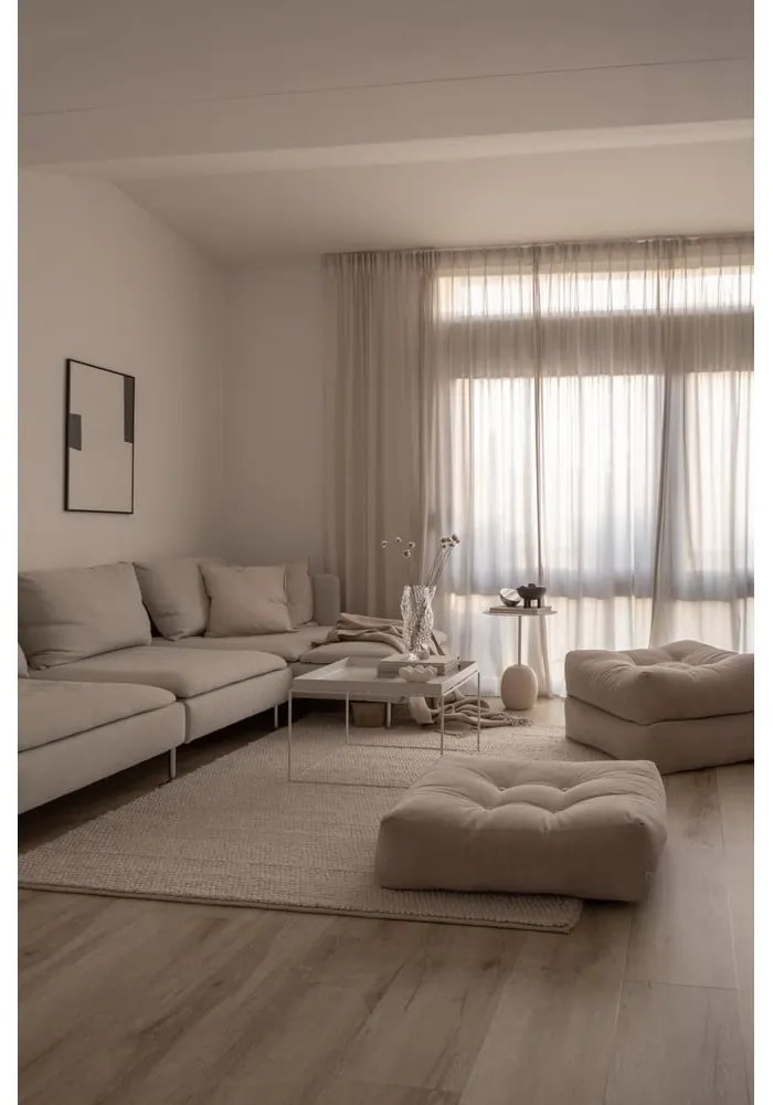 Диван пуф от велур с водорасли More - Karup Design