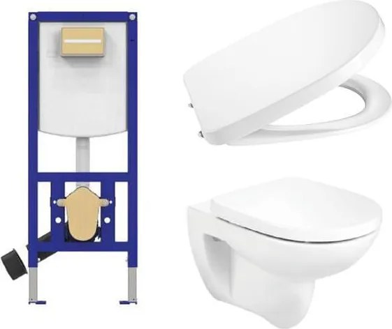 Комплект Duplo Neo 4 в 1 Debba Round Rimless+ бутон по избор, A890030020 + A346998000 + A801B2200B