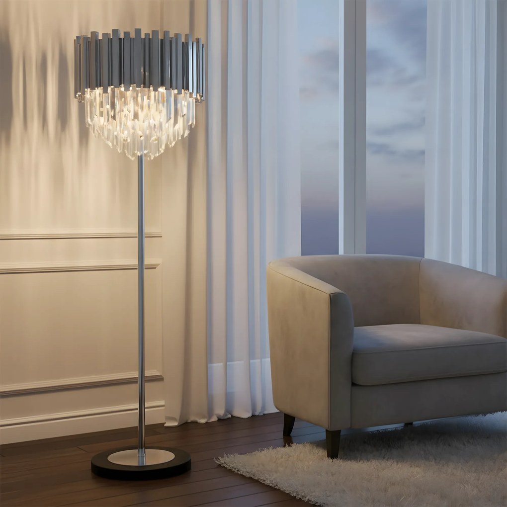 Лампа APP1716-3F Chrome