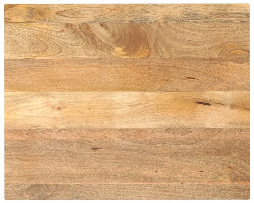 371547 vidaXL Плот за маса, 100x80x3,8 см, правоъгълен, манго масив