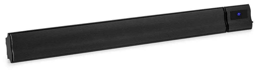 Blumfeldt Cosmic Beam Plus, инфрачервен нагревател за тераса, 2400 W, IP44, дистанционно управление, черен