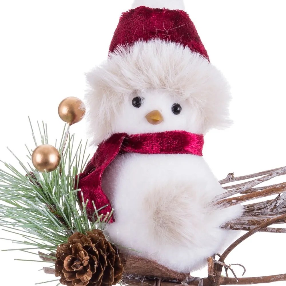 Текстилна Коледна украса 13 cm Bird – Casa Selección