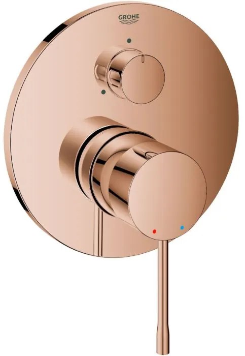 Външни части на вграден смесител за кран Grohe Essence New-Антрацит Mat