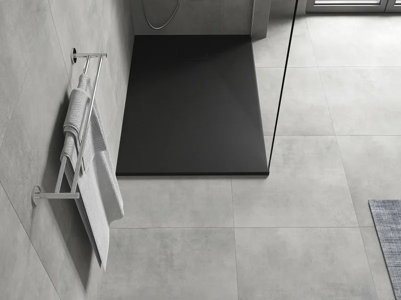 Mexen Hugo правоъгълна душ кабина SMC 120 x 90 см, черна - 42709012