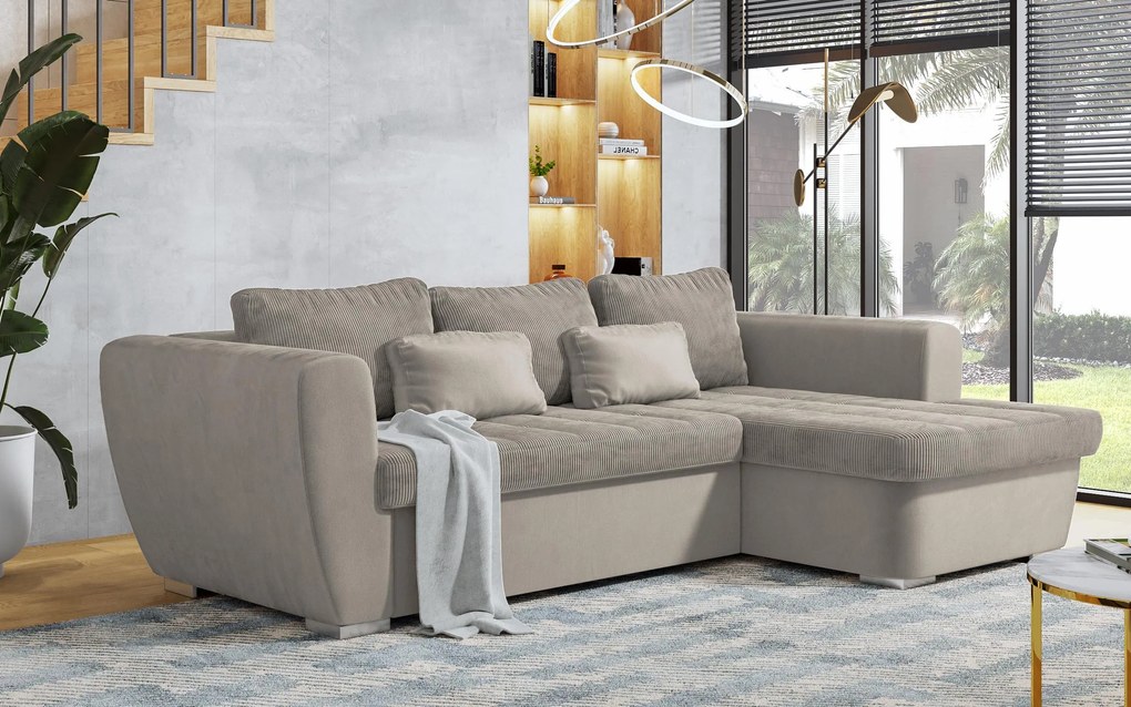 Разтегателен ъглов диван Лас Вегас S Премиум