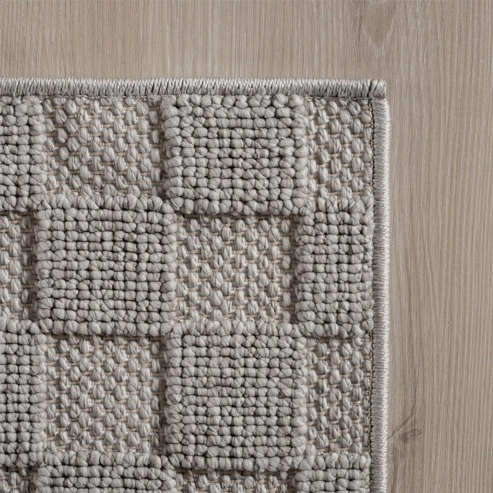 Сив килим 200x290 cm Helix 2203 – Ayyildiz Carpets