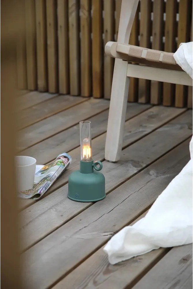 Тъмнозелена LED настолна лампа (височина 22 cm) Astrid – Markslöjd