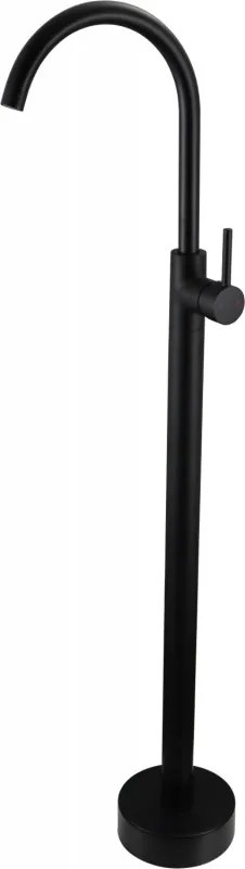 Mexen Alma самостоятелен смесител за мивка, черен - 75034-70