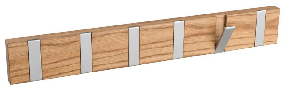 Стенна закачалка от масивен дъб естествена Confetti – Rowico