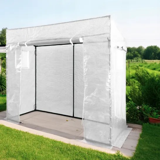 Градинско фолио за бели домати 200 x 77 x 168 cm