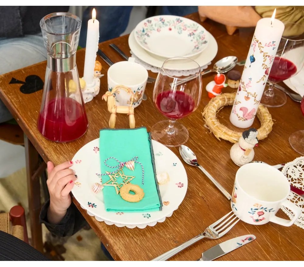 Свещ с коледен мотив, време на горене 56 часа Grand Cru Cottage 2025 – Rosendahl