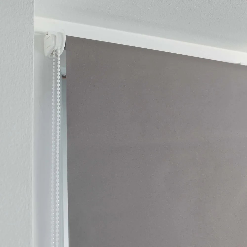 Светлокафява текстилна ролетна щора 90x180 cm Occult – douceur d'intérieur