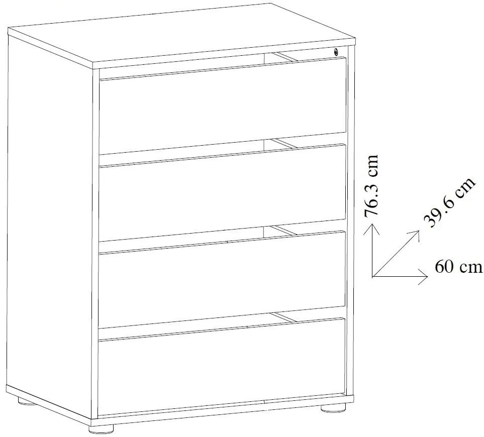 Скрин Bolt 4 чекмеджета