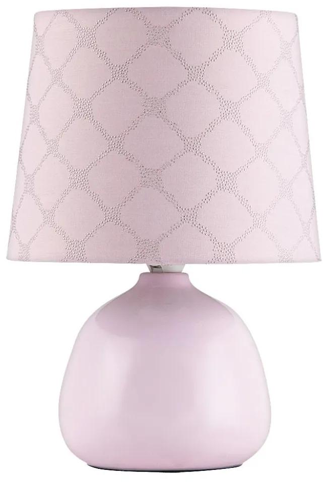 Rabalux 4384 - Настолна лампа ELLIE E14/40W розова