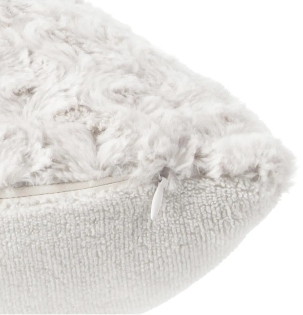 Декоративна възглавница atmosphera Soft, 45x45 cm - Светлосив