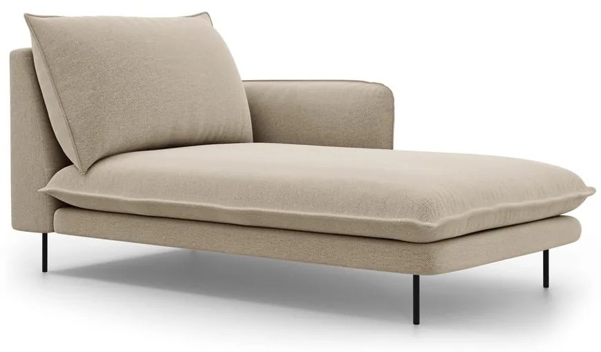 Бежов стол за отдих , десен ъгъл Vienna - Cosmopolitan Design