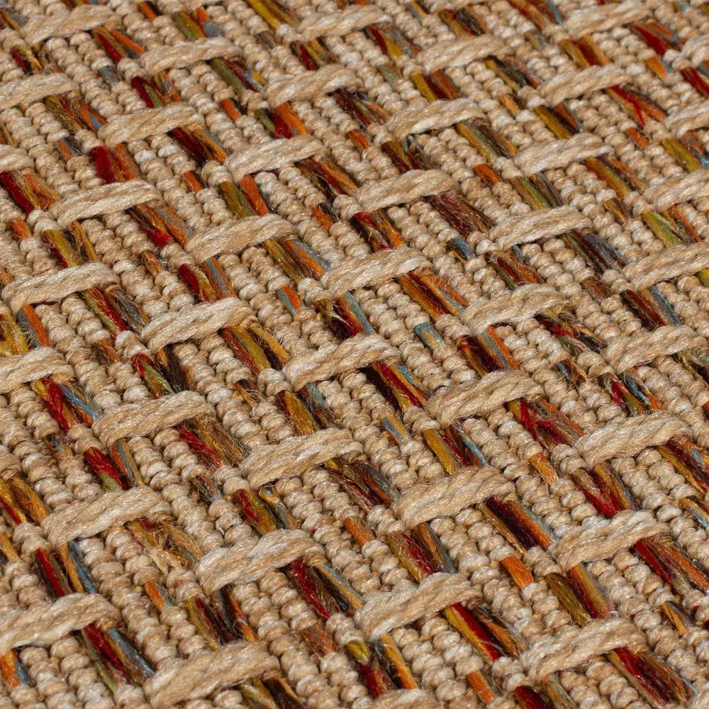 Външен килим в естествен цвят 200x290 cm Nora Diamond – Flair Rugs