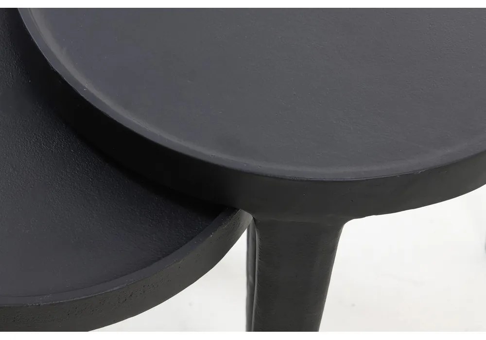 Кръгли странични масички в комплект от 2 бр. ø 43 cm Tobias – Light &amp; Living