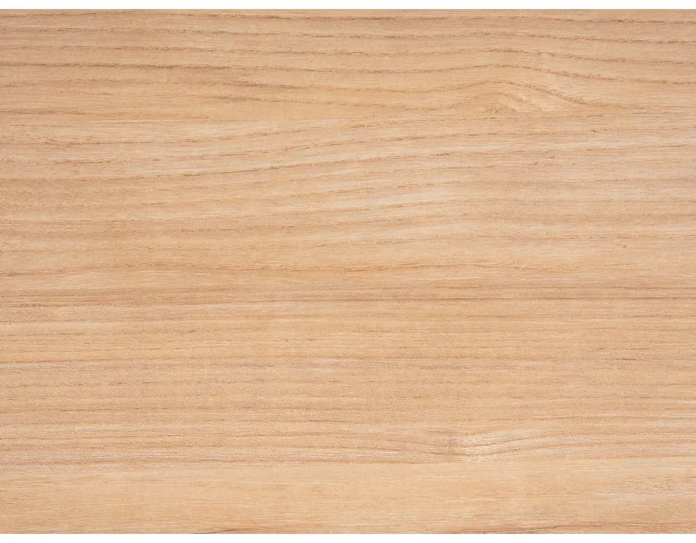 Бежова метална конзолна маса 40x100 cm Estriado – Leitmotiv