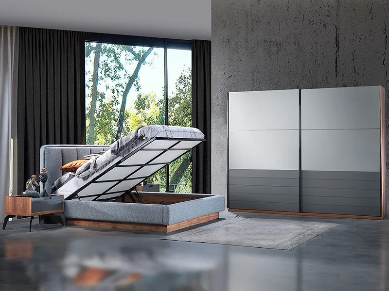 легло ZETT2MDF 180 сиво